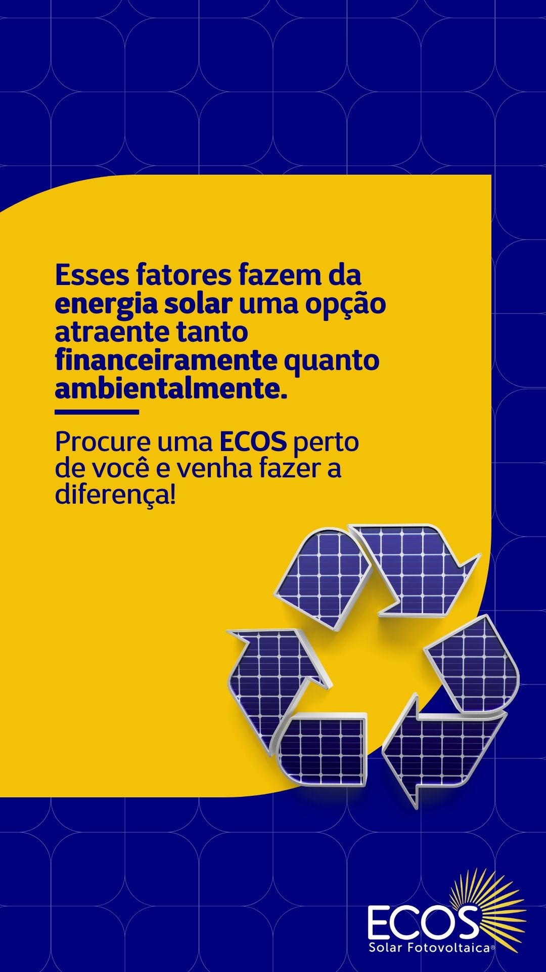 Energia solar é atraente financeira e ambientalmente — ECOS